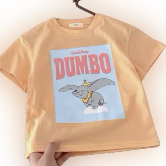 Disney Other - New Orange Dumbo Short Sleeve Tee size 6